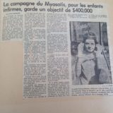 Campagne du Myosotis est lancée