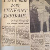 ㅤPas de pitié pour l'enfant infirme!