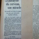 ㅤLa paralysie du cerveau, son miracle