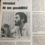 Un handicapé visuel conscient de ses possibilités! (1 de 2)