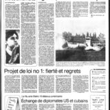 Projet de loi et Livre blanc : Égalité pour les handicapés